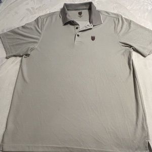 Nick Faldo European golf shirt.